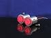 Red LED Tail Lights in Aluminum Housings to Fit Sand Rail or Dune Buggy Cars