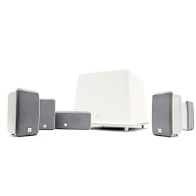 Boston Acoustics MCS 100 Home Theater Speaker System 5 compact speakers and a powered... by Horizon Series