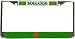 Bangladesh Flag Chrome License Plate Frame Holder