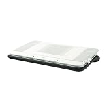Logitech Speaker Lapdesk N700 Support d'ordinateur portable Ventilation quasi silencieuse Ecran jusqu'� 16 pouces Blancpar Logitech