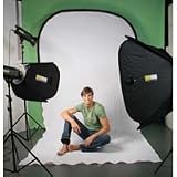 Lastolite LL LB5921 5 x 6 Feet Collapsible Reversible Solid Background (Black/White)