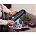 Portable Electric Garment Steamer (Black) (10 3/4"H x 4 3/4"Diam)