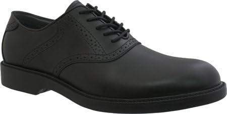 Bass Men's Pomona Oxford,13 3E US,Black / Black