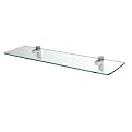 Eliot Maxi Shelf - Glass (32x8")
