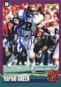 Harold Green, Cincinnati Bengals, 1994 Score Autographed Card