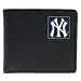 MLB Bifold Leather Wallet in Tin - New York Yankees