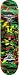 Speed Demons Rasta Camo Complete Skateboard - 7.8