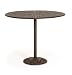 Caluco Florence Pedestal Base Outdoor Patio Dining Table 48"-cast Aluminum