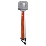 Charcoal Companion Big Head Rosewood Handle Grilling Spatula by 