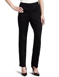 Jones New York Womens Petite Side Zip Pant