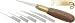 Brass and Walnut Pro Pumpkin Carving Tool Kit
