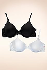 2 Pack - Angel Underwired Plain Bras