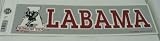 NCAA Alabama Bumper Sticker