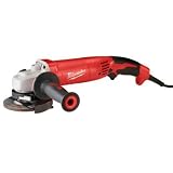 Factory-Reconditioned Milwaukee 6122-831 4-1/2-in 10.0 Amp Trigger Switch Small Angle Grinder with Lock-On Button