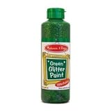 Green Glitter Paint Bottle