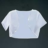 LITO Boutique Children Clothes White SHEER BOLERO Girl
