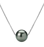 Kristine Black 10-11mm AAA Tahitian Pearl Pendant