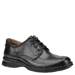 Clarks Mens Rautins Leather Oxfords