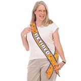 Retired Satin Sash