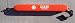 America's Rescue Tube is made of EVA foam with a soft PVC covering. It's easy to clean, and UV protected. It includes a 108 inch black nylon towline . Sizes: Small 42" long by 5.25" wide or large 49" long by 5.25" wide