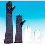 Sexy Extra Long Red Satin Gloves Sexy Women's Adult Halloween Outfit - One Size Fits Most Wo