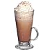 "Costa" style V Shaped latte coffee glass (250ml/9oz) Set of 4