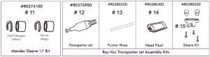 Jandy - 1/2 Mender Jandy Ray-Vac