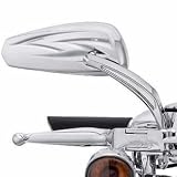 Harley-Davidson® Tribal Collection Mirrors-Chrome. Billet-style. 92410-09
