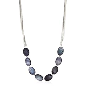 Kenneth Cole New York Modern Shell Blue Shell Frontal Necklac