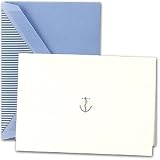 Engraved Anchor Nautical Notes