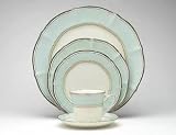 Noritake 7394221 Imperial Baroque - Centura Green Handled Hostess Tray 10.75-in.