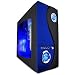 PC Hardware : Apevia X-Telstar Jr. G Type X-TSJGT-BL - Mid tower - ATX - no power supply - blue - USB/FireWire/Audio