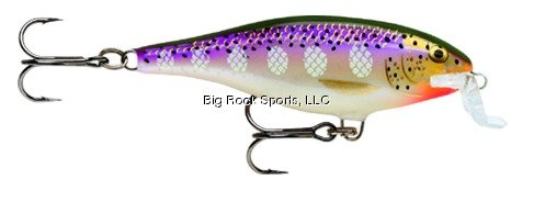 Rapala Shallow Shad Rap 09 Fishing lure, 3.5-Inch, Purpledescent