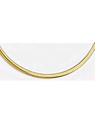 5mm Cubetto (Flexible) Omega Necklace 18"