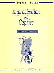 Improvisation et Caprice for solo saxophone