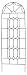 Austram 11062423 72-Inch Leather Black Hampton Cottage Trellis