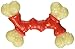 (4 Pack) Nylabone Dura Chew Double Bones, Bacon Flavor - Size Petite/X-Small