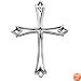 Platinum Cross Pendant - 42.0x32.0mm