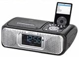iSymphony CR8CD Clock Radio Music System with iPod Dock and CD Player