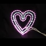 コロナ産業 2Dモチーフ LED ハート L2DM202　【イルミネーションライト】