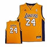 NBA Los Angeles Lakers Youth Kobe Bryant Home Replica Jersey  (Gold, Medium)