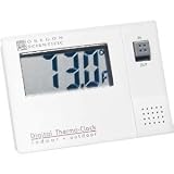 Oregon Scientific NAW881 Thermometer Display with Corded Outdoor Probe and Clock