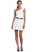 BCBGMAXAZRIA Womens Mikey One-shoulder Eyelet Dress