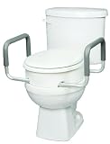Toilet Seat Elevator with Handles Elongated