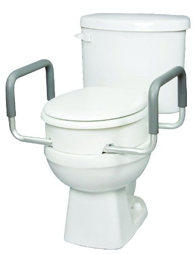 Toilet Seat Elevator with Handles Elongated