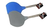 Chef Craft 21314 1-Piece Jumbo Flexible Turner, Blue or Gray, 14-1/2-Inch