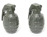 Firepower Grenade Twin Pack 6mm plastic airsoft BBs, 0.12g, 800 rds per, yellow