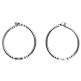 Children's and Girl's Hoop Earrings in Titanium