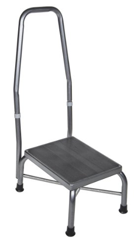 Drive Medical Footstool With Non Skid Rubber Platform With Handle