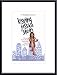 Kissing Jessica Stein by unknown 17.00X11.00 Framed with Black Metal Frame